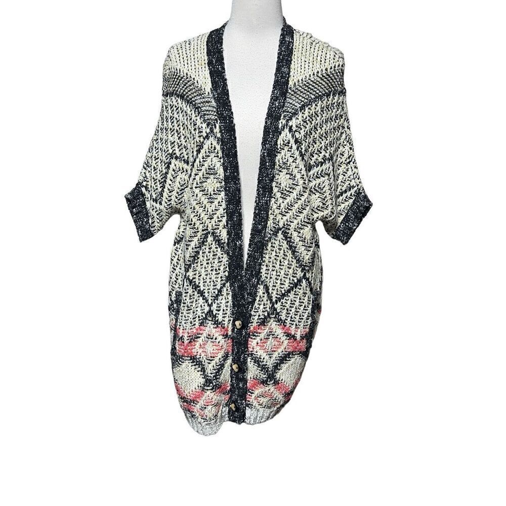 CAbi Carol Anderson by Invitation NWOT Provence Short Sleeve Knit Cardigan Small